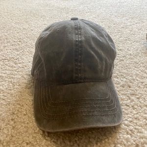 Grey baseball hat - plain